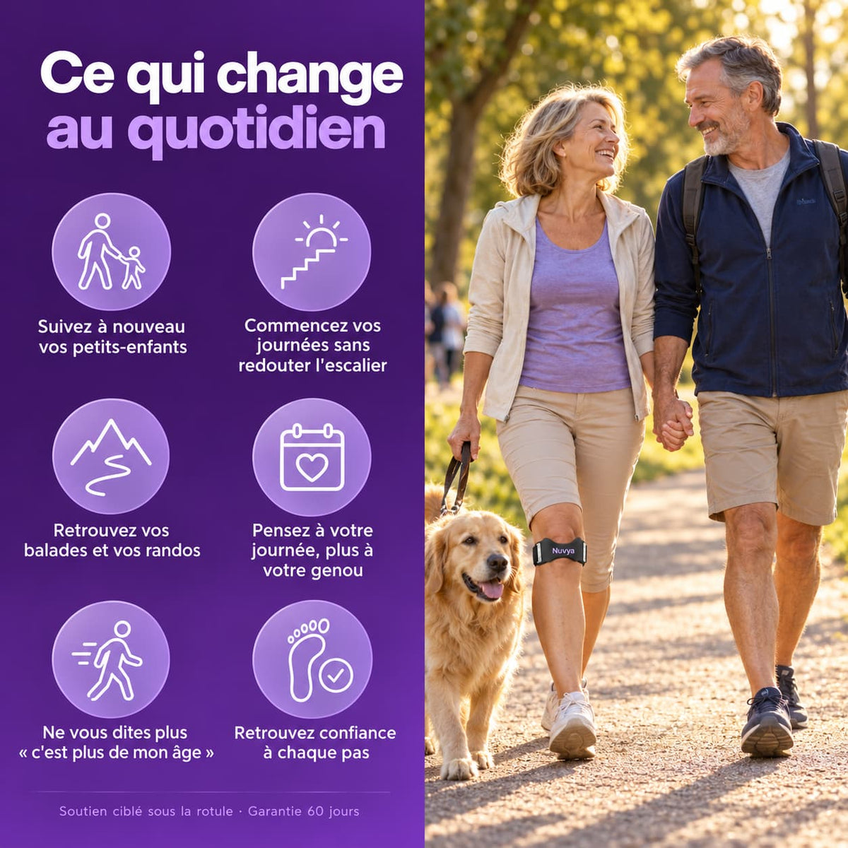 Sangle rotulienne  Nuvya ConfortTech