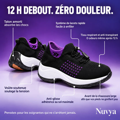 Nuvya — La chaussure pensée pour les soignantes