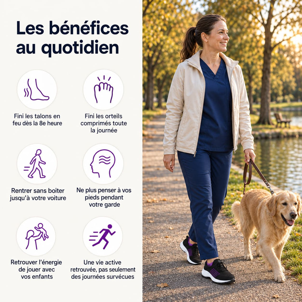 Nuvya — La chaussure pensée pour les soignantes