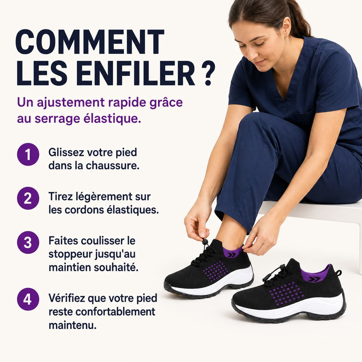 Nuvya — La chaussure pensée pour les soignantes
