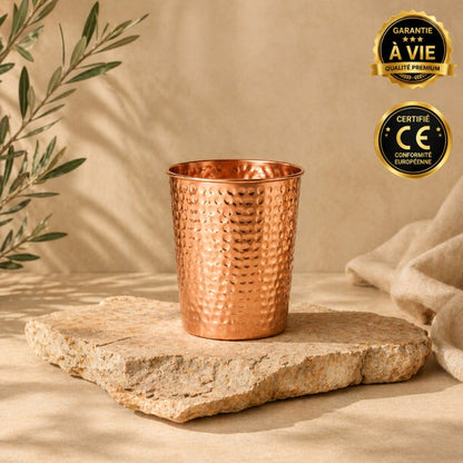 Verre en Cuivre Martelé Nuvya™
